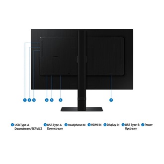 Samsung ViewFinity S60UD 32" IPS LED monitor fekete 100Hz