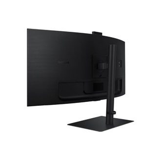 Samsung ViewFinity S6 S65VC 34" ívelt VA LED monitor fekete 100Hz FreeSync (USB-C: 90W; webcam: 5MP; KVM)