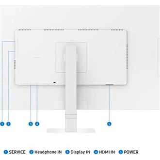 Samsung ViewFinity S70D 32" VA LED monitor fehér