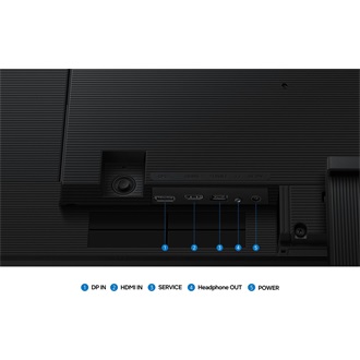 Samsung ViewFinity S7 S70H 32" VA LED monitor fekete