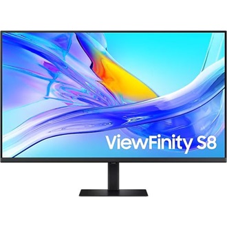 Samsung ViewFinity S80UD 37" VA LED monitor fekete (USB-C: 90W)
