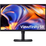 Samsung ViewFinity S8 S80HF 27" IPS LED monitor fekete (USB-C: 90W)
