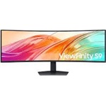 Samsung ViewFinity S9 S95UF 49" ívelt VA LED monitor fekete 120Hz