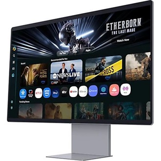 Samsung Vision AI M9 M90SF 32" OLED smart monitor fekete 165Hz G-Sync / FreeSync Premium Pro (USB-C: 90W; webcam: 8MP; t