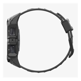 Samsung Watch 6 eSIM 44mm SPIGEN RUGGED ARMOR PRO pótszíj egyedi méret, ütésállóság + szilikon keret, FEKETE