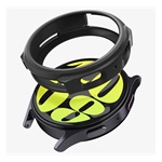 Samsung Watch 7 eSIM 44mm SPIGEN LIQUID AIR szilikon óra keret ütésállóság FEKETE