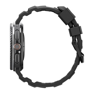 Samsung Watch 8 40mm SPIGEN WBS2 pótszíj egyedi méret, állítható, FEKETE