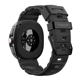 Samsung Watch 8 40mm SPIGEN WBS2 pótszíj egyedi méret, állítható, FEKETE