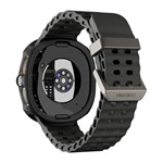 Samsung Watch 8 eSIM 40mm SPIGEN LIQUID AIR szilikon óra keret ütésállóság FEKETE