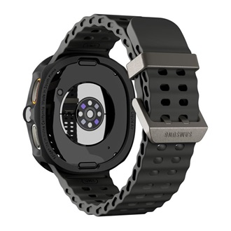 Samsung Watch 8 eSIM 40mm SPIGEN LIQUID AIR szilikon óra keret ütésállóság FEKETE