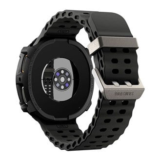 Samsung Watch 8 eSIM 40mm SPIGEN RUGGED ARMOR műanyag óra keret ütésállóság FEKETE