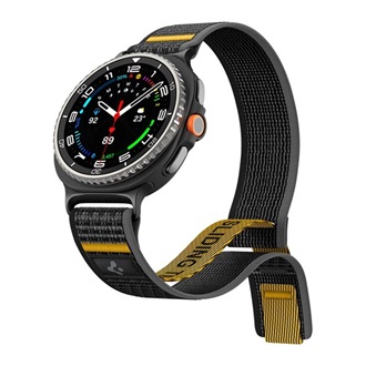 Samsung Watch 8 eSIM 44mm SPIGEN ATHLEX AIR ACTIVE pótszíj egyedi méret, SPORT, FEKETE