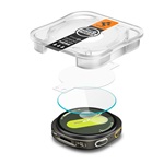 Samsung Watch 8 eSIM 44mm SPIGEN EZ FIT kijelzővédő üveg 2db 2.5D, 9H, ÁTLÁTSZÓ