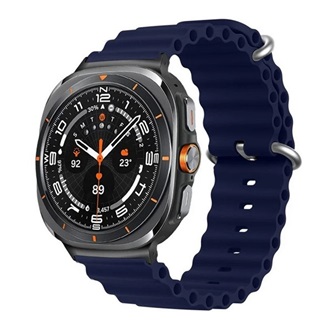 Samsung Watch Ultra eSIM 47mm GIGAPACK Pótszíj egyedi méret, hullám, SÖTÉTKÉK