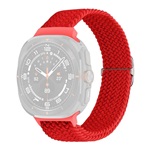 Samsung Watch Ultra eSIM 47mm GIGAPACK Pótszíj egyedi méret, szőtt minta, PIROS