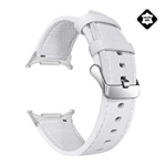 Samsung Watch Ultra eSIM 47mm GIGAPACK Pótszíj egyedi méret, valódi bőr, FEHÉR