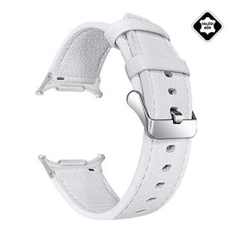 Samsung Watch Ultra eSIM 47mm GIGAPACK Pótszíj egyedi méret, valódi bőr, FEHÉR