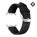 Samsung Watch Ultra eSIM 47mm GIGAPACK Pótszíj egyedi méret, valódi bőr, FEKETE