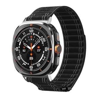 Samsung Watch Ultra eSIM 47mm SPIGEN WBF0 pótszíj egyedi méret, állítható, FEKETE