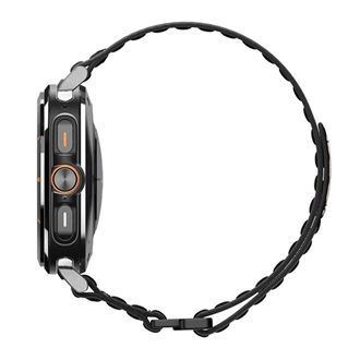 Samsung Watch Ultra eSIM 47mm SPIGEN WBF0 pótszíj egyedi méret, állítható, FEKETE