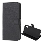 Samsung Xcover 5 Gigapack tok álló, bőr hatású FLIP, prémium, FEKETE