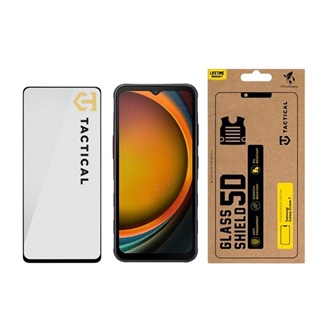 Samsung Xcover 7 TACTICAL GLASS SHIELD 5D képernyővédő üveg 5D, 9H, FEKETE