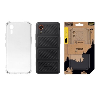 Samsung Xcover 7 TACTICAL TPU PLYO szilikon telefonvédő ütésállóság, légpárnás sarok, ÁTLÁTSZÓ