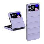 Samsung Z Flip4 5G Gigapack műanyag telefonvédő ütésállóság, 3D, LILA