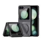 Samsung Z Flip6 5G DUX DUCIS AIMO szilikon telefonvédő ütésállóság, hullám, FEKETE