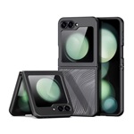 Samsung Z Flip6 5G DUX DUCIS AIMO szilikon telefonvédő ütésállóság, hullám, FEKETE