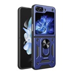 Samsung Z Flip6 5G Gigapack Defender szilikon telefonvédő ütésállóság, tartógyűrű, SÖTÉTKÉK