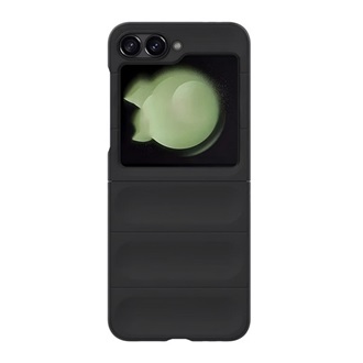 Samsung Z Flip6 5G Gigapack Műanyag telefonvédő ütésállóság, 3D, FEKETE