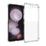 Samsung Z Flip6 5G Gigapack Szilikon telefonvédő ütésállóság, légpárnás sarok, ÁTLÁTSZÓ