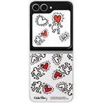 Samsung Z Flip6 5G SAMSUNG műanyag telefonvédő ultravékony, cserélhető színes hátlap, FEHÉR