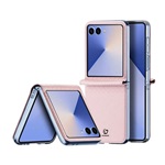 Samsung Z Flip7 DUX DUCIS BRIL műanyag telefonvédő ütésállóság, rombusz, RÓZSASZÍN