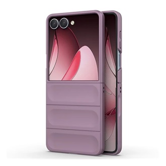 Samsung Z Flip7 GIGAPACK Műanyag telefonvédő ütésállóság, 3D, LILA