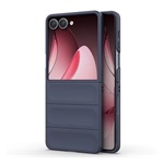 Samsung Z Flip7 GIGAPACK Műanyag telefonvédő ütésállóság, 3D, SÖTÉTKÉK