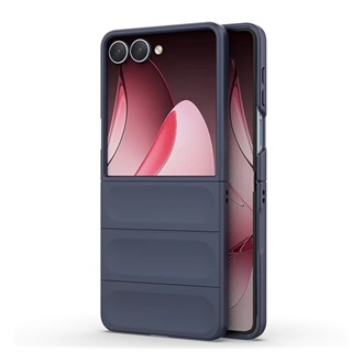 Samsung Z Flip7 GIGAPACK Műanyag telefonvédő ütésállóság, 3D, SÖTÉTKÉK