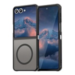 Samsung Z Flip7 GIGAPACK Szilikon telefonvédő ütésállóság, MagSafe, FEKETE