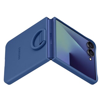 Samsung Z Flip7 SAMSUNG szilikon telefonvédő telefongyűrű KÉK