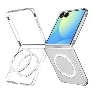 Samsung Z Flip7 SPIGEN AIRSKIN szilikon telefonvédő ütésállóság, MagSafe, FEHÉR