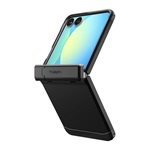 Samsung Z Flip7 SPIGEN TOUGH ARMOR MAG műanyag telefonvédő ütésállóság, MagSafe, FEKETE