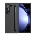 Samsung Z Fold6 5G NILLKIN FLEX PURE FOLD szilikon telefonvédő ultravékony, matt + érintőképernyő ceruza, FEKETE