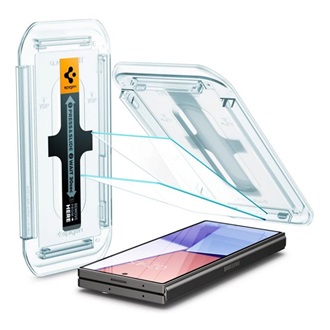 Samsung Z Fold6 5G SPIGEN EZ FIT képernyővédő üveg 2db 2.5D, 9H + segédkeret, ÁTLÁTSZÓ