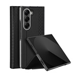 Samsung Z Fold7 DUX DUCIS BRIL műanyag telefonvédő ütésállóság, rombusz, FEKETE