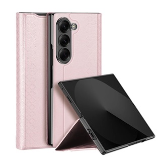 Samsung Z Fold7 DUX DUCIS BRIL műanyag telefonvédő ütésállóság, rombusz, RÓZSASZÍN