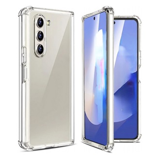 Samsung Z Fold7 GIGAPACK Szilikon telefonvédő ütésállóság, légpárnás sarok, ÁTLÁTSZÓ
