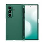 Samsung Z Fold7 NILLKIN SUPER FROSTED FOLD műanyag telefonvédő mágneses, érintő ceruza, SÖTÉTZÖLD