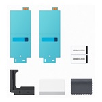 Samsung Z Fold7 SAMSUNG képernyővédő fólia 2db tükröződésmentes, külső kijelző + segédkeret, ÁTLÁTSZÓ