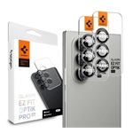 Samsung Z Fold7 SPIGEN OPTIK PRO HD kameravédő üveg 2db 9H, csak lencse, FEKETE